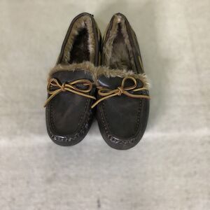 b.o.c. Women faux fur lined driving Moccasins Sz. 7.5 NWOT Comfort loafers furry